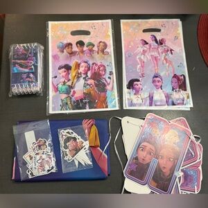 Kpop Demon Hunters Party Decorations & favors - NEW & Used (see description)